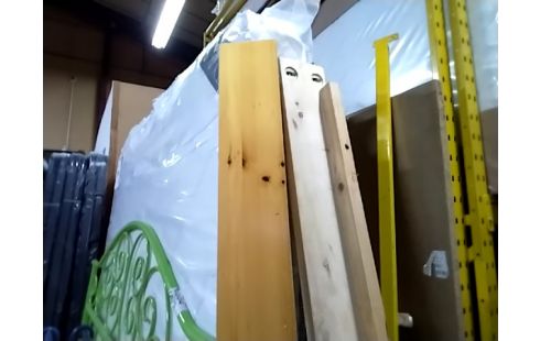 LIT PIN 90X190 AVEC SOMMIER LATTES