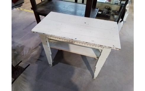 CONSOLE COULEUR CREME DECOR GALETTES