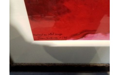 LITHOGRAPHIE JEAN DUQUOC