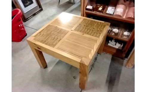 TABLE BASSE BOIS CARRE MODERNE