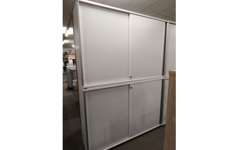 MEUBLE PERFORÉ 4 PORTES COULISSANTES