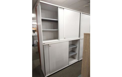 MEUBLE PERFORÉ 4 PORTES COULISSANTES