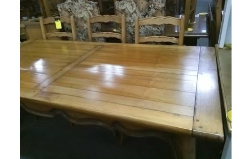 TABLE 90x180 AVEC 2 ALLONGES