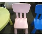 CHAISE ENFANT PLASTIQUE ROSE CLAIR