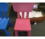 CHAISE ENFANT PLASTIQUE ROSE