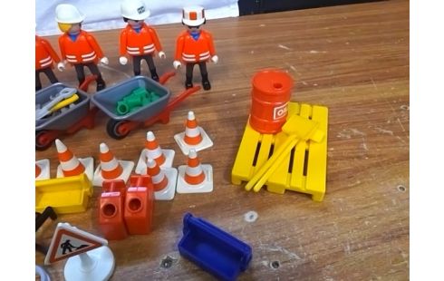 PLAYMOBIL EQUIPE DE CHANTIER