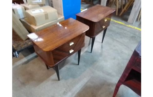 CHEVET 2 TIROIRS LA PAIRE CHEVETS 2 TIROIRS LA PAIRE