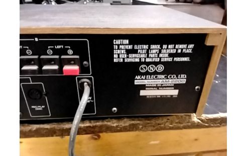 AMPLI AKAI AM-2200 + ACC RSV