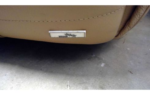 SILLÓN RELAX ELÉCTRICO CUERO CAFÉ