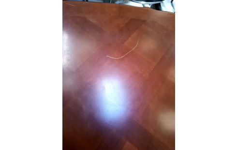 TABLE OVALE MERISIER + ALLONGES