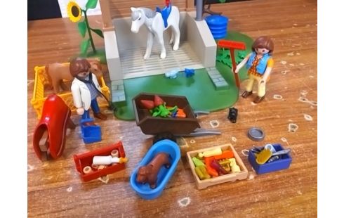 PLAYMOBIL STATION LAVAGE ANIMAUX