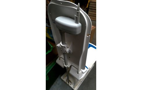 CHAISE ELECTRIQUE BLANCHE BLEUE