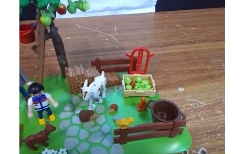 PLAYMOBIL CUEILLETTE POMMES 4146