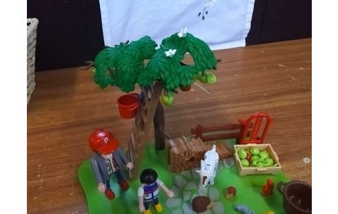 PLAYMOBIL CUEILLETTE POMMES 4146