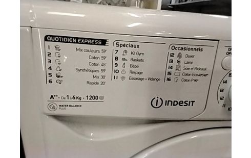 LAVE LINGE INDESIT 6KG 1200TM