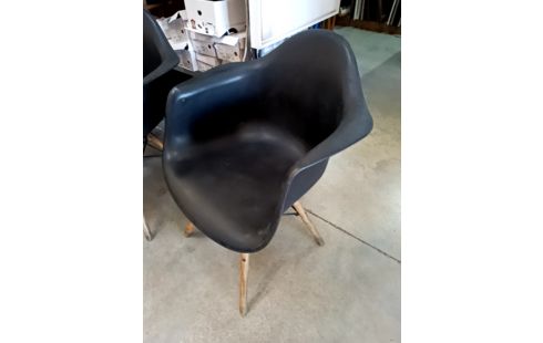 CHAISE COQUE DESIGN LOT DE 6