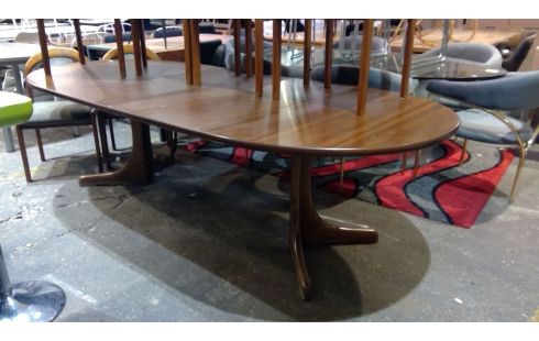 TISCH 70ER JAHRE, , #220;BKE #1363 #0 6 STÜHLE