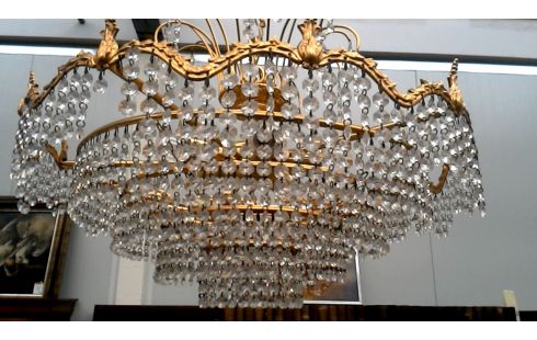 LÁMPARA DE TECHO COBRE