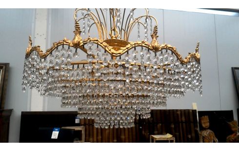 LÁMPARA DE TECHO COBRE