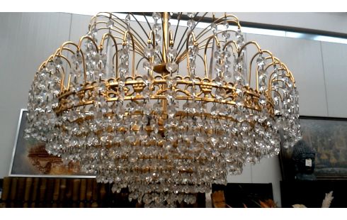 LÁMPARA DE TECHO COBRE