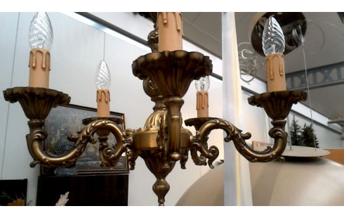 LÁMPARA DE TECHO RAMA COBRE