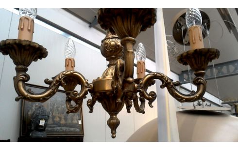 LÁMPARA DE TECHO RAMA COBRE