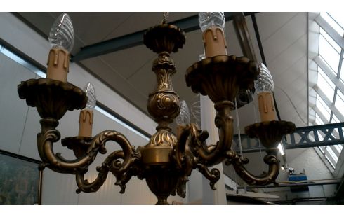 LÁMPARA DE TECHO RAMA COBRE