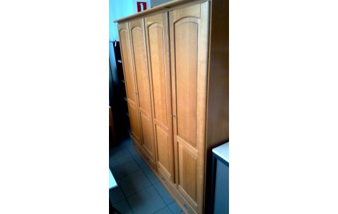 PENDERIE 4 PORTES 2 TIROIRS, , BOIS