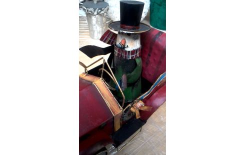 DECO-OBJECT AUTO METAAL