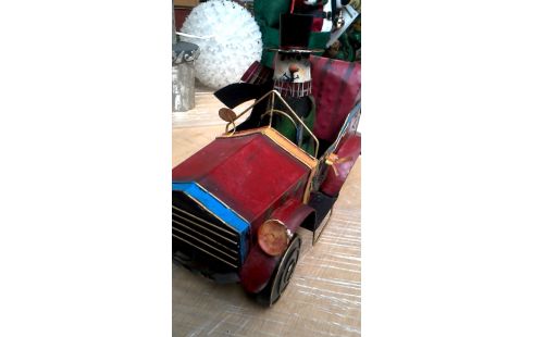 DECO-OBJECT AUTO METAAL