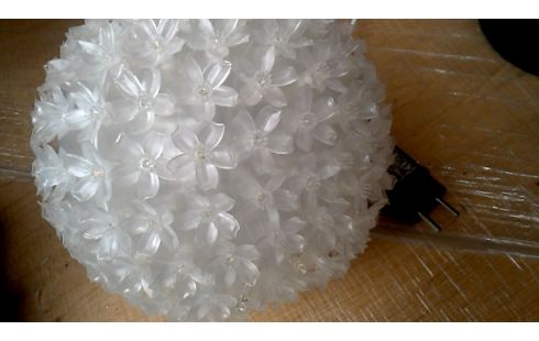 DECO-OBJECT BAL BLOEMEN VERLICHT