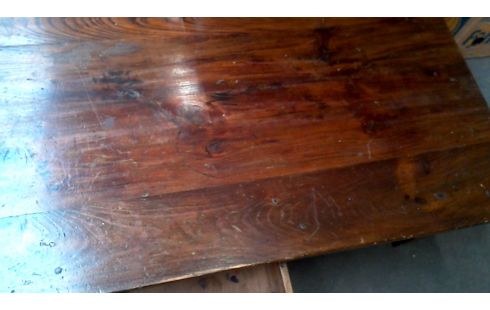 WOHNZIMMERTISCH 1 NIEDRIG ULME 2 SCHUBLADEN