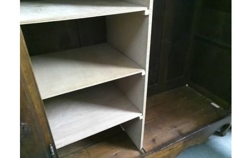 ARMOIRE ANCIENNE 2P AVEC PENDERIE