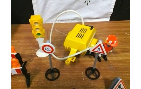 PLAYMOBIL OUVRIERS DE ROUTE
