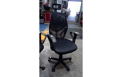 CHAISE DE BUREAU NOIR JOB