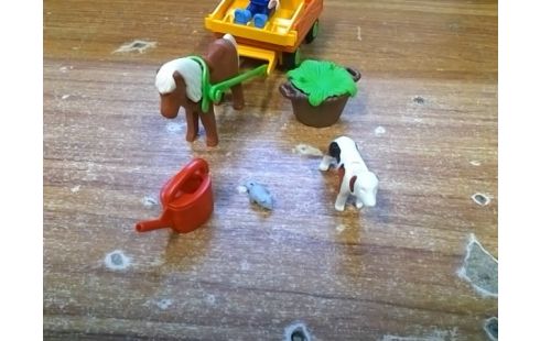 PLAYMOBIL PETITE FILLE AVEC PONEY