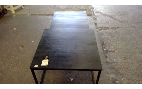 TABLES D'APPOINT NOIR TOULON "MANGUIER"