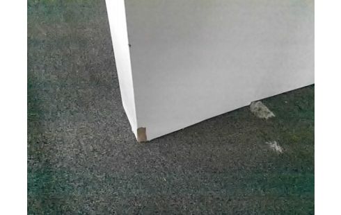 CONSOLE BLANCHE EXTENSIBLE (4 ALLONGES) PLUSIEURS TRACES D'USURES