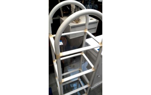 ETAGERE BLANCHE PVC GLACE