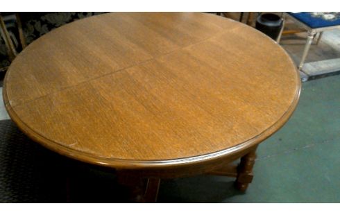 TAFEL EETKAMER ROND EIK VERLENGSTUK 1X45CM