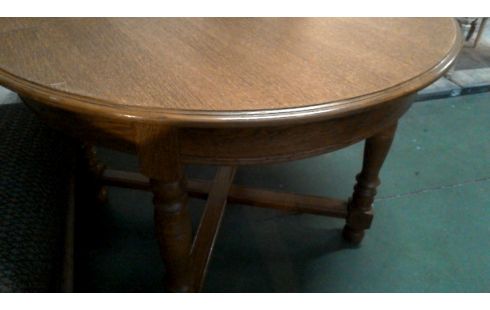 TAFEL EETKAMER ROND EIK VERLENGSTUK 1X45CM