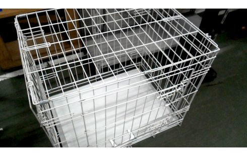 JAULA, , PERRO GRIS METAL