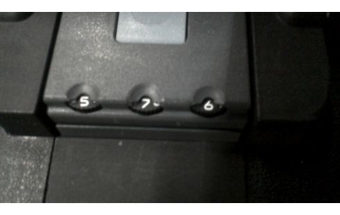 REISKOFFER DELSEY ZWART PVC