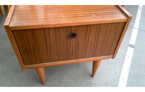 CHEVET A ABATTANTS VINTAGE