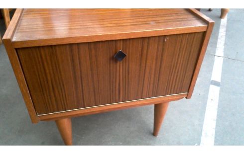 CHEVET A ABATTANTS VINTAGE