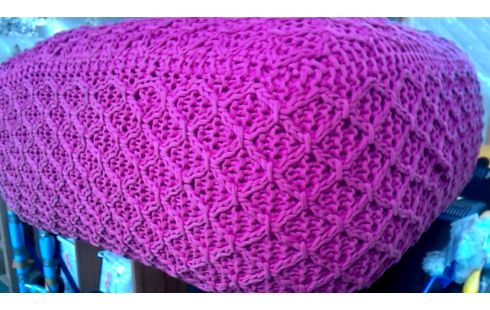 SITZKISSEN ROSA GROSSES MODELL