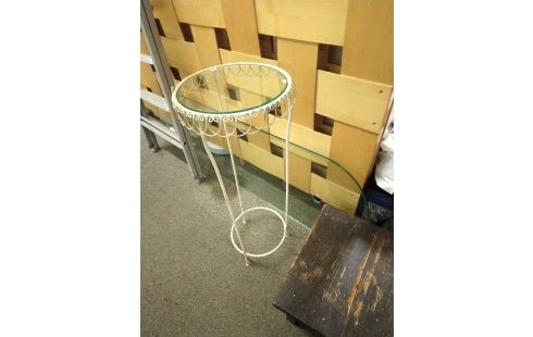 SELLETTE VERRE METAL