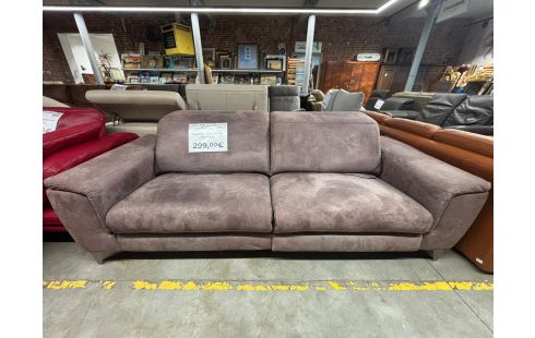 CANAPE tissu 2 relax électrique