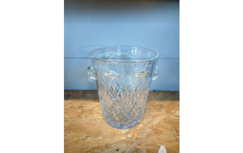 SEAU A CHAMPAGNE CRISTAL