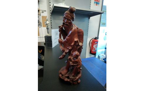 SCULPTURE ASIATIQUE  BOIS